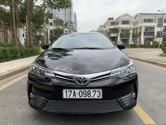[Xe Toyota Cũ] Toyota Altis 1.8G màu đen biển Thái Bình