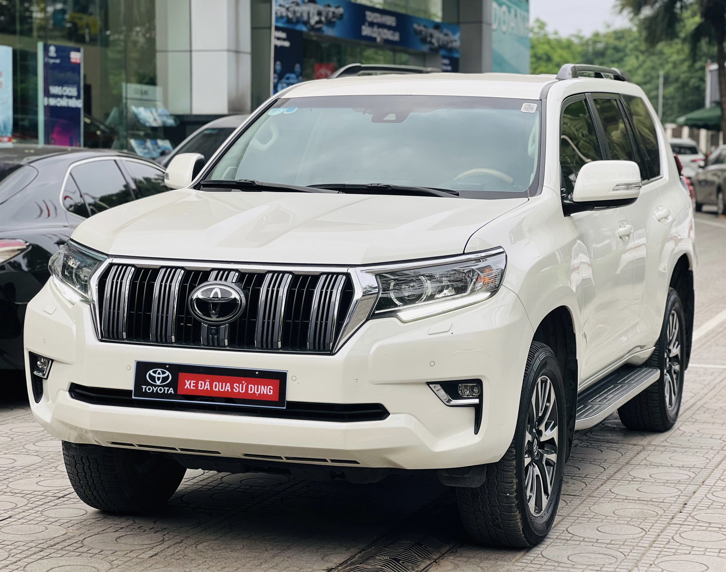 LAND CRUISER PRADO 2021 MÀU TRẮNG NGỌC TRAI SIÊU LƯỚT