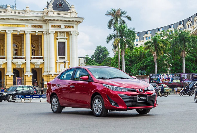 Bảng giá xe Toyota năm 2020