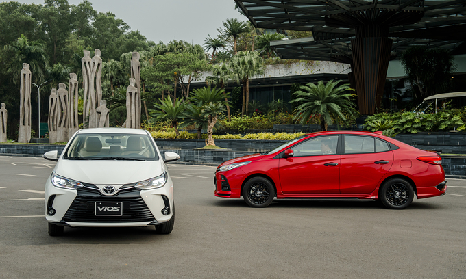 Toyota Vios 2021 - Tại Toyota Pháp Vân