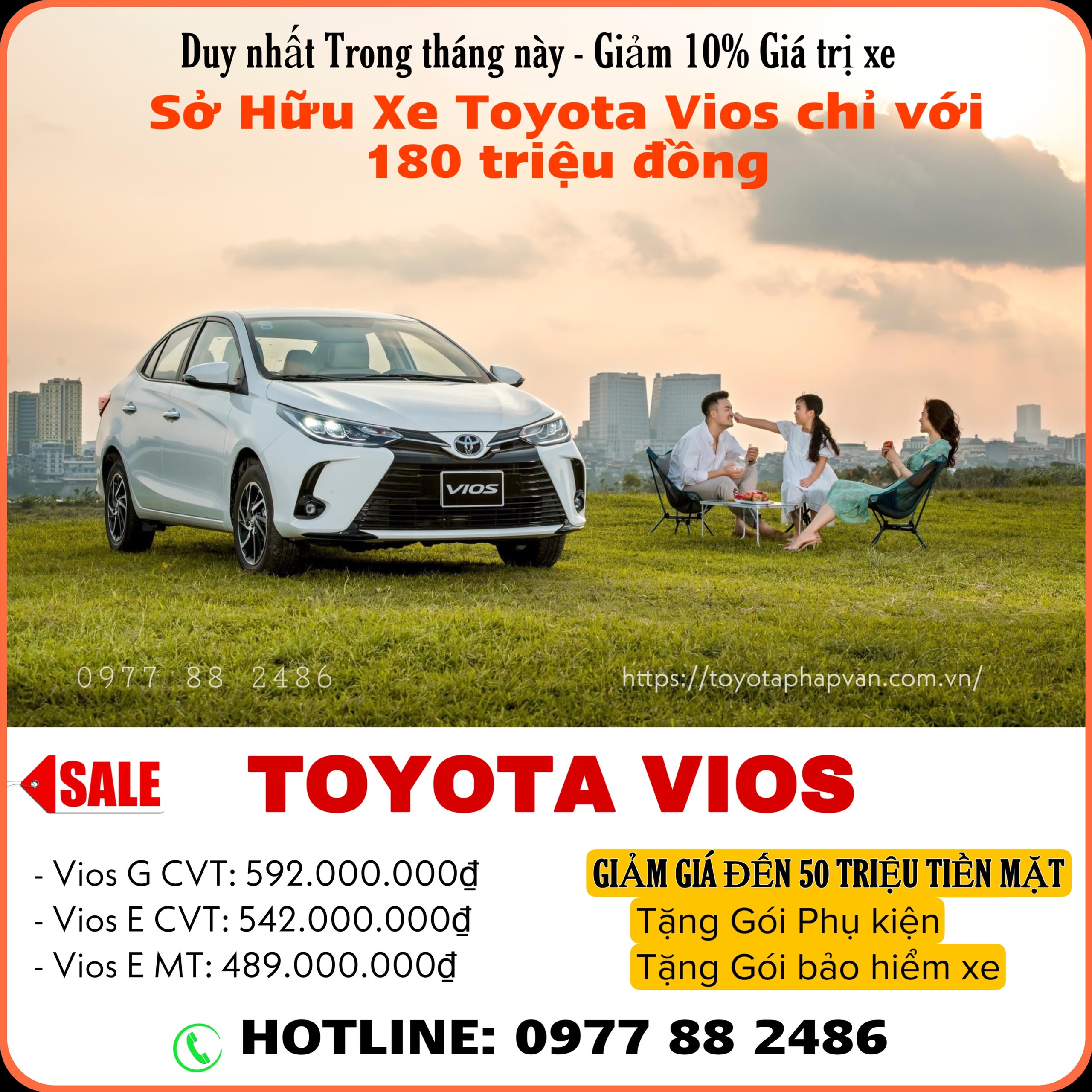GIÁ XE VIOS THÁNG 11/2022