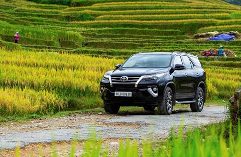 Toyota Fortuner tại Việt Nam.