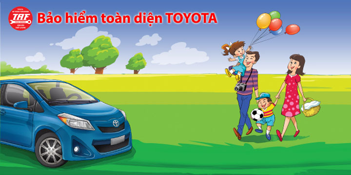 Bảo hiểm thân vỏ xe toyota