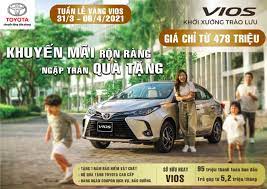 Hướng dẫn thủ tục mua xe Toyota Vios trả góp